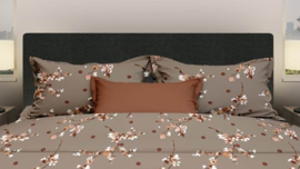 Dekbedovertrek Romanette geisha taupe