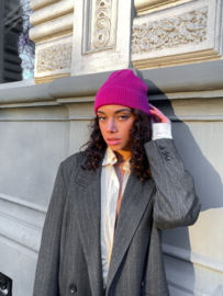 Basic Beanie - Fuchsia