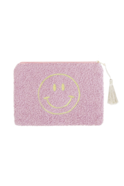 Make up tas Teddy Smiley Beige