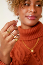 Ring Grote Ster Goud