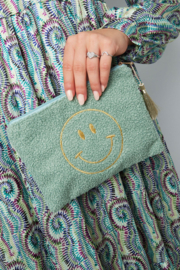 Make up tas Teddy Smiley Beige