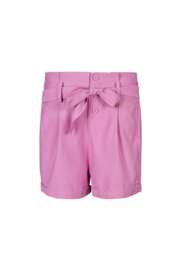Paperbag short met hoge taille