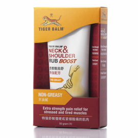 Tiger Balm - Neck & Shoulder rub boost - Non Greasy