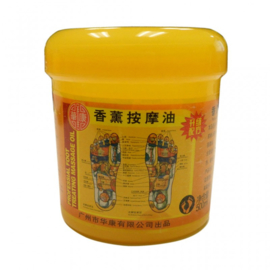Professional foot treating massage oil natural