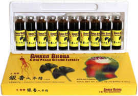 Yin xing ren shen jing - Ginkgo ginseng extract