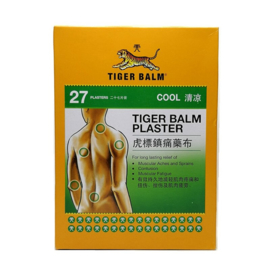 Tigerbalm plaster Cool 27 stuks 10cm x 14cm