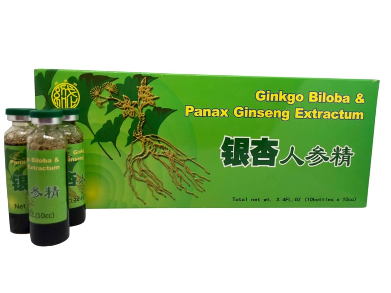 Yin xing ren shen jing - Ginkgo biloba & Panax ginseng extractum