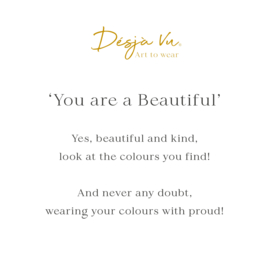 'You are Beautiful'