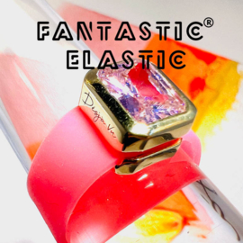 Fantastic Elastic ring - Roze  Art: 0168