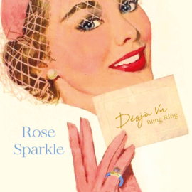 Bling Ring Sunflower 'Rose Sparkle' Art: 0096