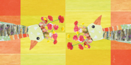 Love Birds - XL Cards,  (set of 5 pieces)