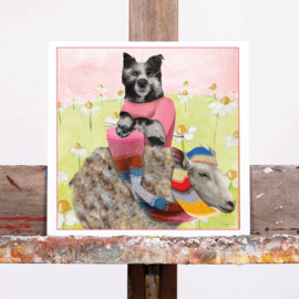 Dogs in Style -  XL Cards, set met 5 kaarten Art: 0054