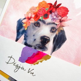 Dogs in Style -  XL Cards,  (set of 5 pieces)