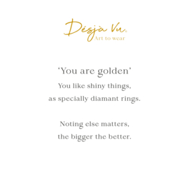 You are golden Art: 0130