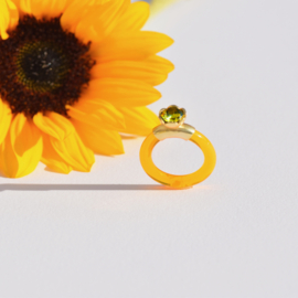 Bling Ring Sunflower 'Yellow Moss' Art: 0096