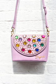 The Bling Bag - Pink with small Stones Art: 0187