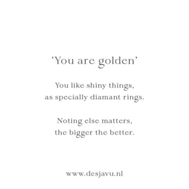 'You are Golden'