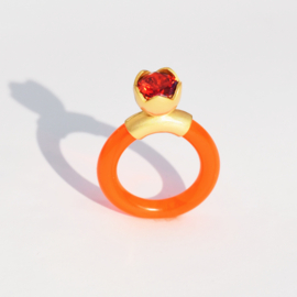 Bling Ring Tulip 'Red Velvet' Art: 0096