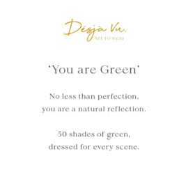 You are Green Art: 0135