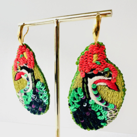 'You are Green' Earrings