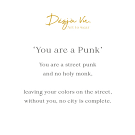 'You are a Punk'