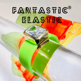 Fantastic Elastic ring - Wit Art: 0168
