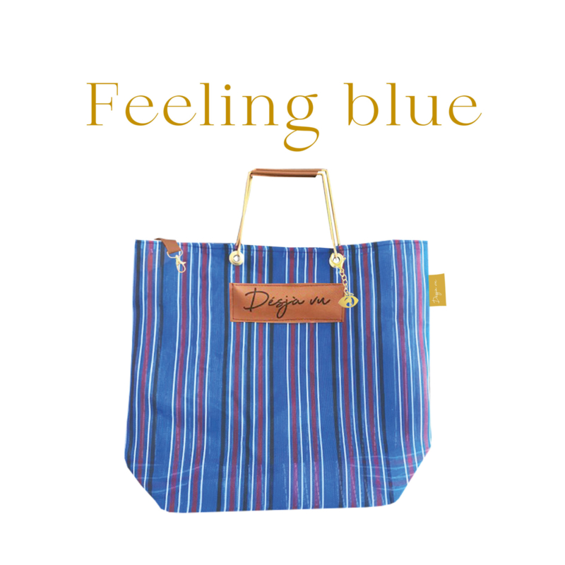 XL Shopper - Feeling Blue Art: 0035