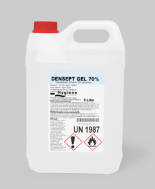 Densept 70% alcohol hand desinfectie gel jerrycan 5 liter