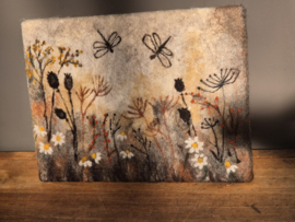 Cursus maak een schilderij van wol, 4 ochtenden: 7, 14, 21 en 28 mei