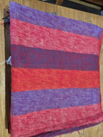 Omslagdoek paars/rood (6)