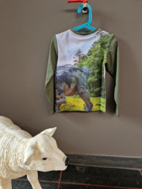 Shirt dino, maat 122