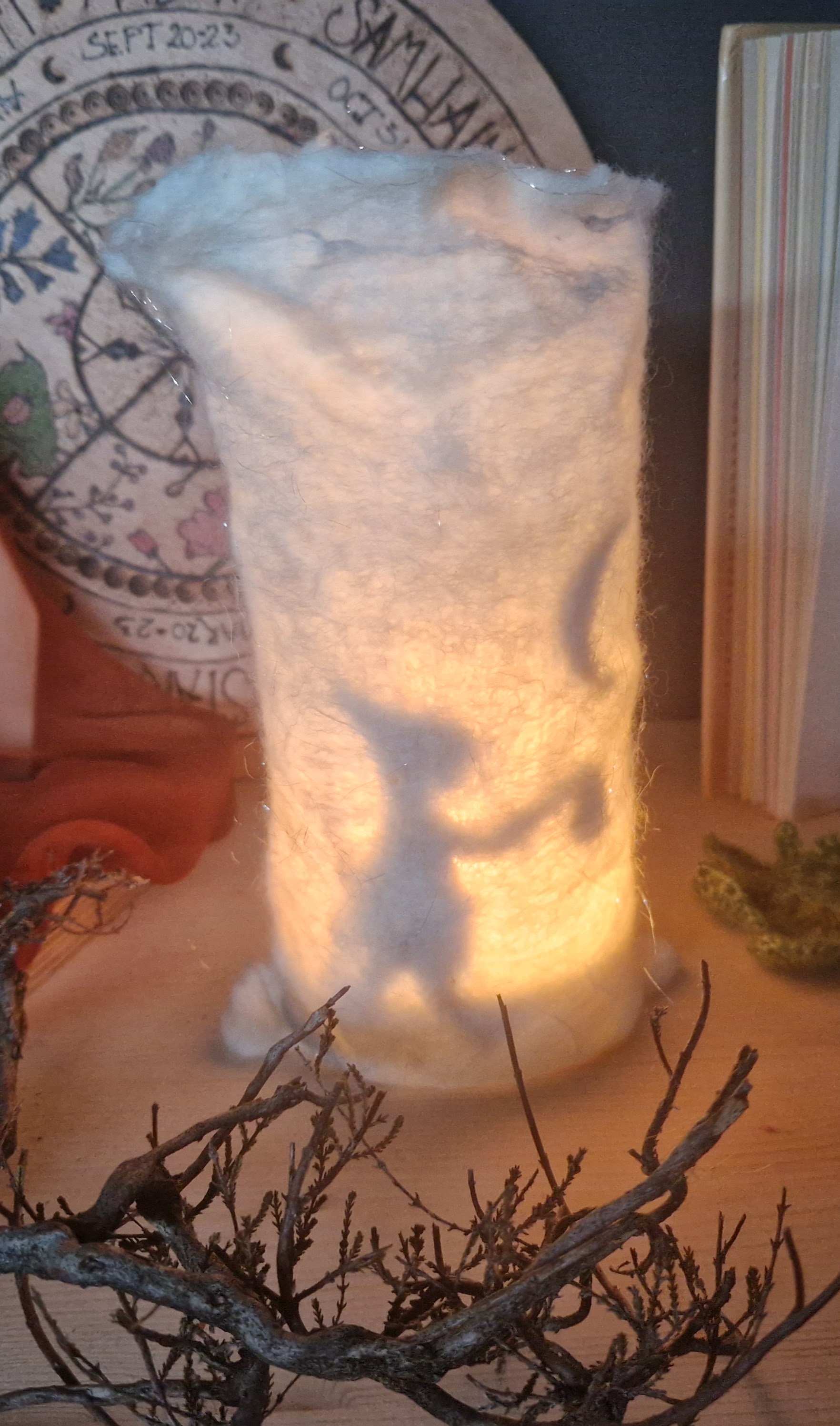 Woensdag 12 november - (silhouet)windlichtje maken