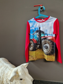 Shirt tractor, maat 128