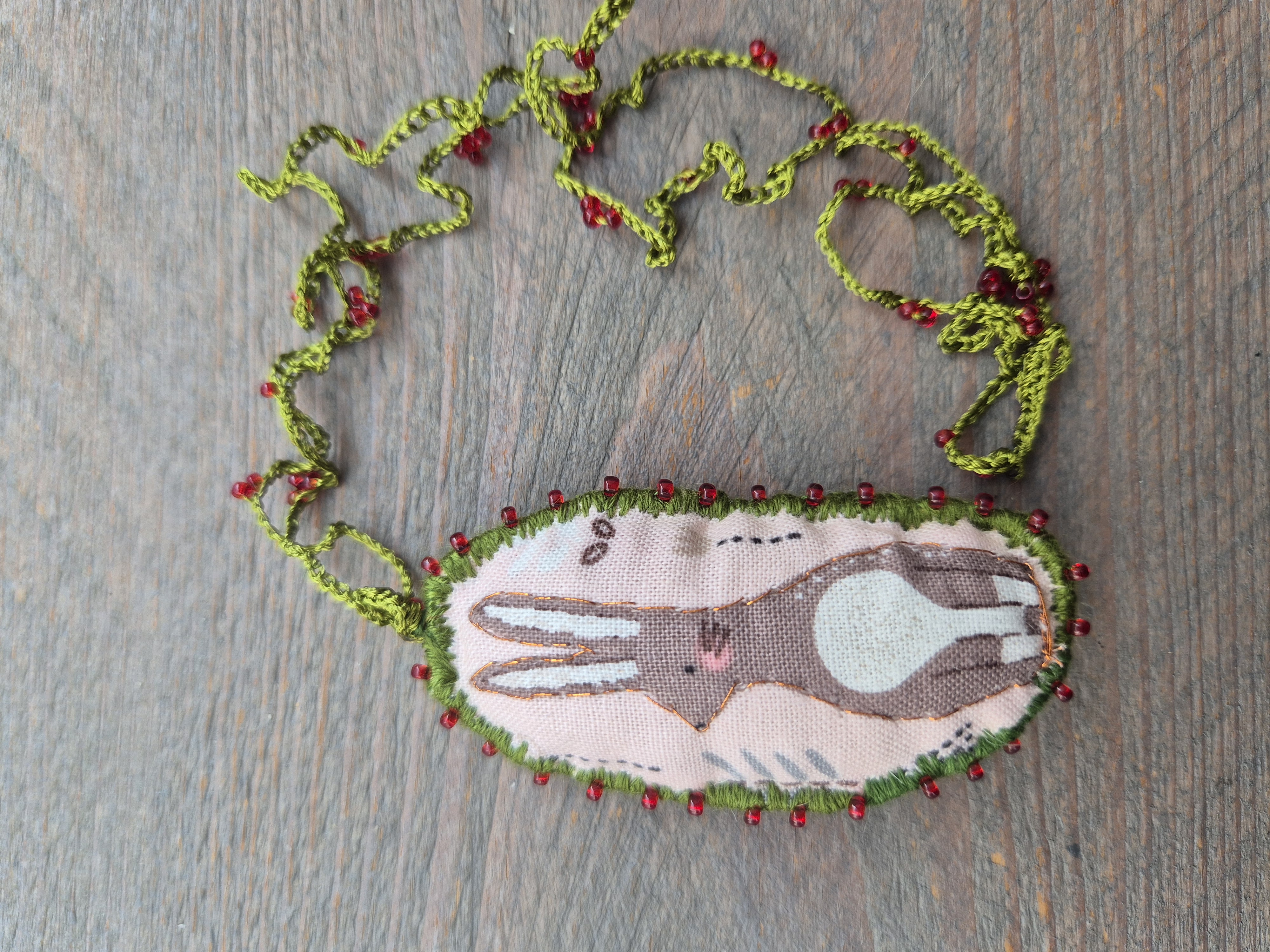 Ketting met konijn