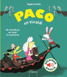 Uitgeverij Clavis | Paco en Vivaldi (geluidenboekje)