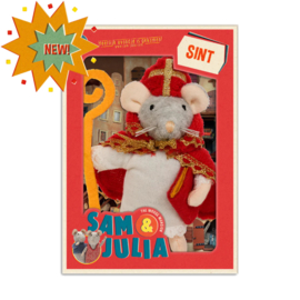 Het muizenhuis | knuffelmuis Sinterklaas