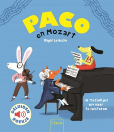 Uitgeverij Clavis | Paco en Mozart (geluidenboekje)