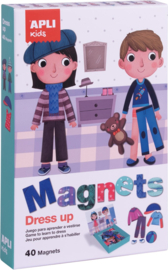 Apli Kids | Kleed aan magneetkaart | 40 magneten