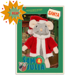 Het muizenhuis | knuffelmuis Santa