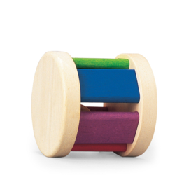 Plantoys | rammelaar roller | regenboogkleur