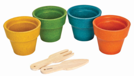 Plantoys | Bloempotsetje | 6-delig