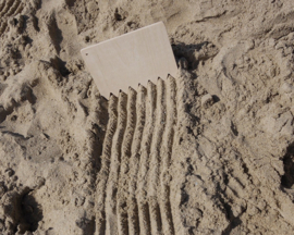 Speelbelovend | houten zandkammen | 5-delig