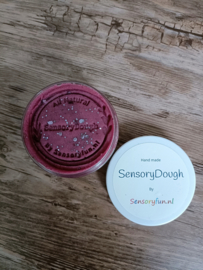 Sensoryfun | sensory dough paars bioglitter | 150 gram
