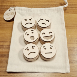 Kiddi | houten stempelset emoties