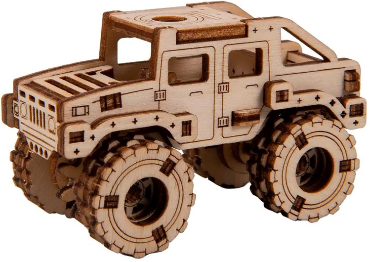 Wooden City | Monster Truck 2