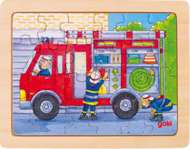 Goki | Puzzel Naarstig Werken brandweer | 24-delig