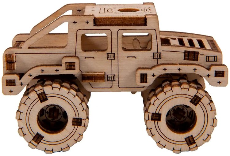 Wooden City | Monster Truck 2