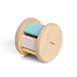 Plantoys | rammelaar roller | pastelkleur