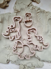 Kiddi | stekerset dino | 4 stuks