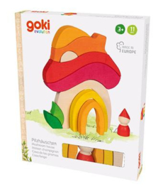 Goki Evolution |  paddestoelenhuisje | 11-delig